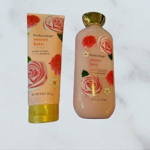 Bodycology Brand Sweet Love Body Wash And Body Cream Set